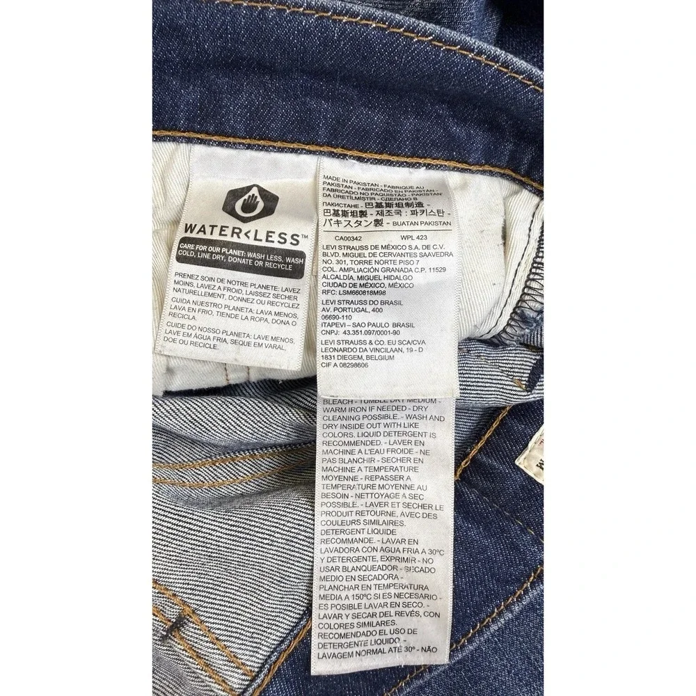 Levi's Premium 512 Slim Taper Jeans Men 33x30 Medium Wash Stretch Denim